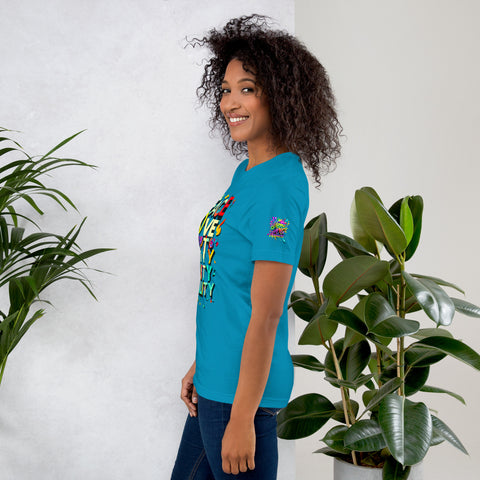 "Peace,Love'Unity.Equality" Ultimate Graphic Collection Unisex T-Shirt - Karma Inc Apparel 