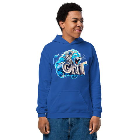 "Detroit Grit" Ultimate Graphic Collection Unisex Youth Hoodie - Karma Inc Apparel 