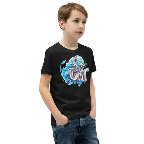 "Detroit Grit" Ultimate Graphic Collection Youth Short Sleeve T-Shirt - Karma Inc Apparel 
