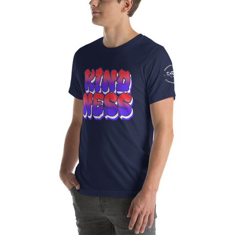 Karma Inc Apparel  "KINDNESS" Graffiti Look Preimum Bella-Canvass Unisex T-Shirt