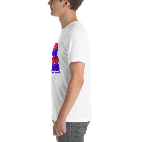 Karma Inc Apparel  White / XS "KINDNESS" Graffiti Look Preimum Bella-Canvass Unisex T-Shirt