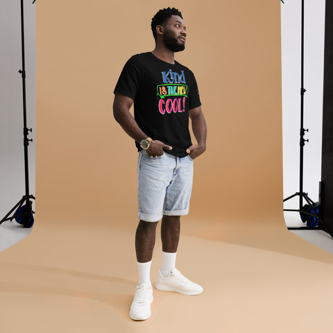 "KIND IS THE NEW COOL" Preimum Bella-Canvass Unisex T-Shirt - Karma Inc Apparel 